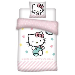 Hello Kitty Dekbedovertrek, Club - Eenpersoons - 140 x 200 + 65 x 65 cm - Katoen