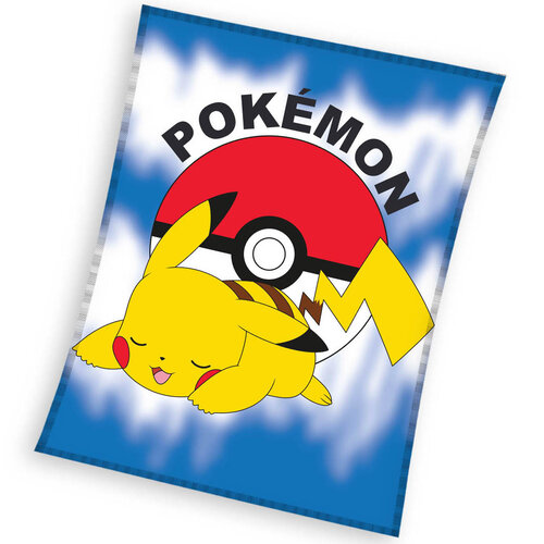 Pokemon Fleecedeken, Ball - 130 x 160 cm - Polyester
