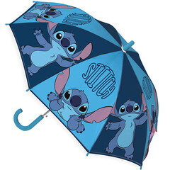 Disney Lilo & Stitch Paraplu, Blue - Rond 75 x 62 cm - Polyester