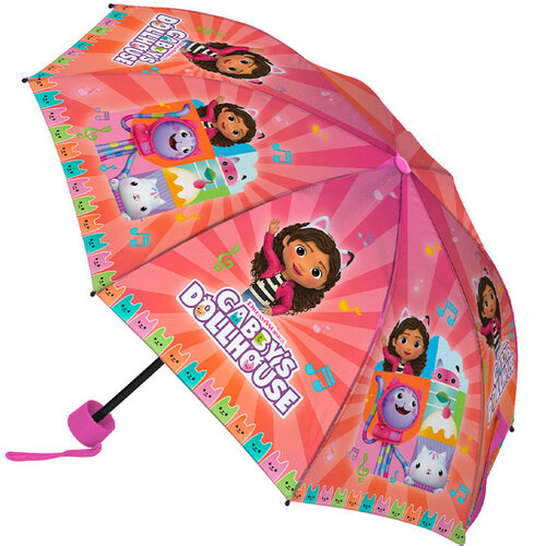 Gabby's poppenhuis Paraplu, Music - Ø 90 x 24/55 cm - Polyester