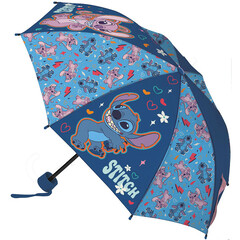 Disney Lilo & Stitch Paraplu, Heart - Ø 90 x 24/55 cm - Polyester