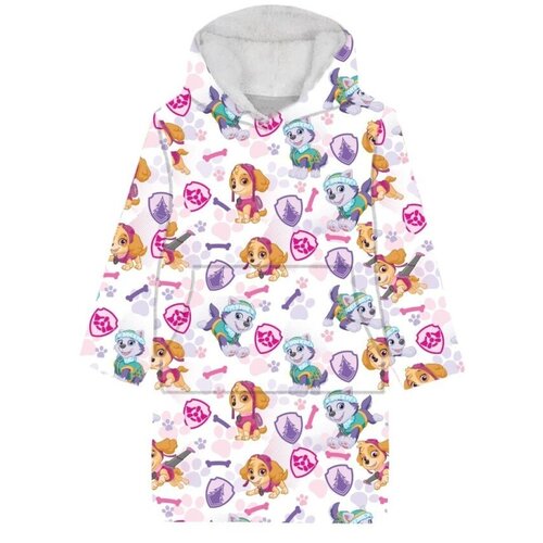 Paw Patrol Hoodie Fleece deken, Skye Everest - Kind - One Size (7-14 jaar) - Polyester