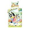 Bluey Dekbedovertrek, Family Time - Eenpersoons - 140 x 200 cm / 70 x 90 cm - Katoen