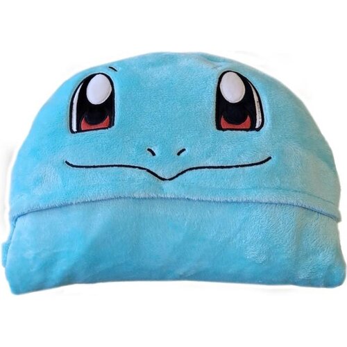 Pokemon Fleecedeken met capuchon Squirtle - 120 x 150 cm