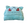 Pokemon Fleecedeken met capuchon bulbasaur - 120 x 150 cm