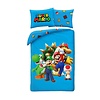 Super Mario Dekbedovertrek Squad - Eenpersoons - 140 x 200 + 70 x 90 cm - Polyester
