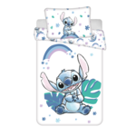 Disney Lilo & Stitch BABY Dekbedovertrek, Regenboog - 135 x 100 + 40 x 60 cm - Katoen