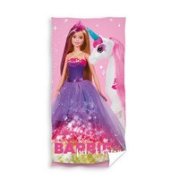 Barbie Strandlaken, Born to Dream - 70 x 140 cm - Katoen