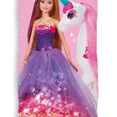 Barbie Strandlaken, Born to Dream - 70 x 140 cm - Katoen