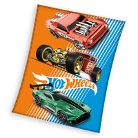 Hot Wheels Fleece deken, Speed - 130 x 160 cm - Polyester