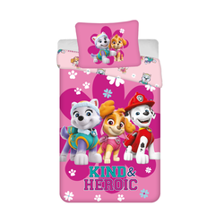 Paw Patrol Dekbedovertrek Heroic - 140 x 200 cm / 60 x 80 cm - Katoen