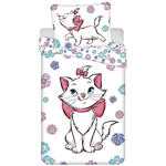 Disney Aristocats Dekbedovertrek, Flowers - 140 x 200 + 70 x 90 cm - Katoen