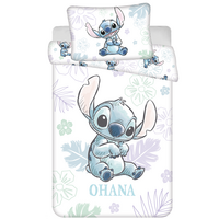 Disney Lilo & Stitch BABY Dekbedovertrek, Ohana - 135 x 100 + 40 x 60 cm - Katoen