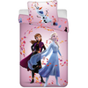 Disney Frozen Dekbedovertrek, Magical Time - 140 x 200 + 60 x 80 cm - Katoen