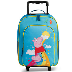 Peppa Pig Trolley, Rainbow - 42 x 32 x 16/21 cm - Polyester