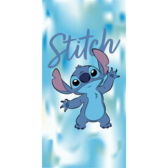 Disney Lilo & Stitch Strandlaken, Blue - 70 x 140 cm - Katoen