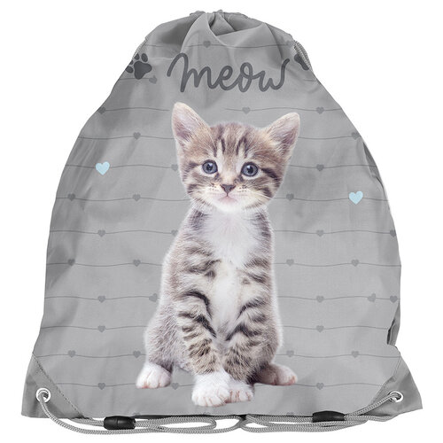 PASO Gymtas, Meow - 45 x 34 cm - Polyester