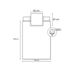 Hello Kitty Dekbedovertrek, Club - Eenpersoons - 140 x 200 + 65 x 65 cm - Katoen