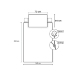 Disney Frozen dekbedovertrek - Eenpersoons - 140 x 200 cm / 60 x 70 cm - Katoen