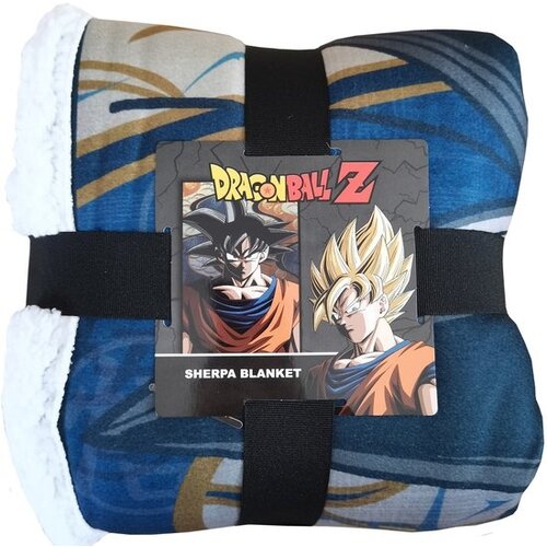 Dragon Ball Sherpa Fleecedeken, Kamehameha - 100 x 150 cm - Polyester