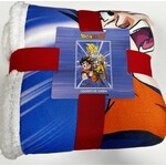 Dragon Ball Sherpa Fleecedeken, Super Saiyan - 100 x 150 cm - Polyester