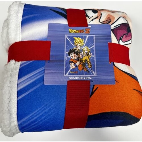 Dragon Ball Sherpa Fleecedeken, Super Saiyan - 100 x 150 cm - Polyester