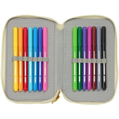 Safta Gevuld Etui, Simba - 36 stuks - 19,5 x 12,5 x 5,5 cm - Polyester