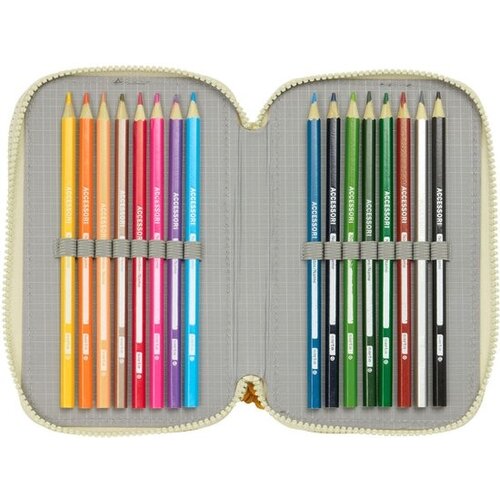 Safta Gevuld Etui, Simba - 36 stuks - 19,5 x 12,5 x 5,5 cm - Polyester