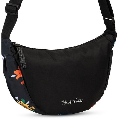 Frida Kahlo Schoudertas, Flower - 34 x 18 x 9 cm - Polyester
