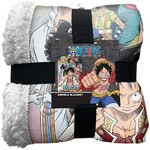 One Piece Sherpa Fleecedeken Crew - 100 x 150 cm - Polyester