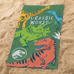 Jurassic World Strandlaken Quatro Kaki - 70 x 120 cm - Katoen