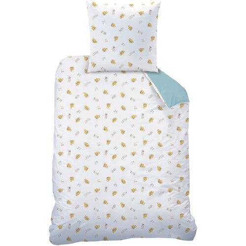 Disney The Lion King Dekbedovertrek, Savana - Eenpersoons - 140 x 200 + 63 x 63 cm - Katoen