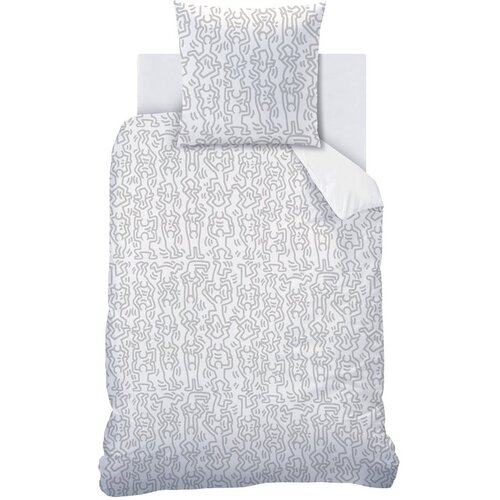 Keith Haring Dekbedovertrek Party - 140 x 200 + 63 x 63 cm - Katoen