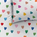 Wee Blue Bell Dekbedovertrek Amour - 140 x 200 + 63 x 63 cm - Katoen