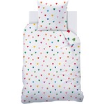 Wee Blue Bell Dekbedovertrek Amour - 140 x 200 + 63 x 63 cm - Katoen