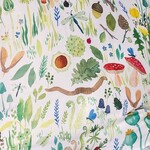 Wee Blue Bell Dekbedovertrek Fauna Flora - 140 x 200 + 63 x 63 cm - Katoen