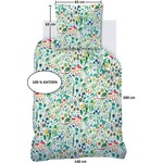 Wee Blue Bell Dekbedovertrek Fauna Flora - 140 x 200 + 63 x 63 cm - Katoen