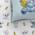 Disney Lilo & Stitch Dekbedovertrek, Ananas - Eenpersoons - 140 x 200 + 63 x 63 cm - Katoen