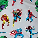 Marvel Avengers Dekbedovertrek Comics - 140 x 200 + 63 x 63 cm - Katoen