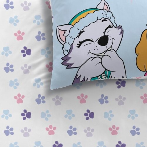 Paw Patrol Dekbedovertrek Waf - 140 x 200 + 63 x 63 cm - Katoen