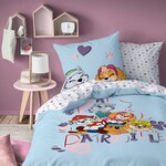Paw Patrol Dekbedovertrek Waf - 140 x 200 + 63 x 63 cm - Katoen