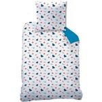 Superman Dekbedovertrek Supera - 140 x 200 + 63 x 63 cm - Katoen