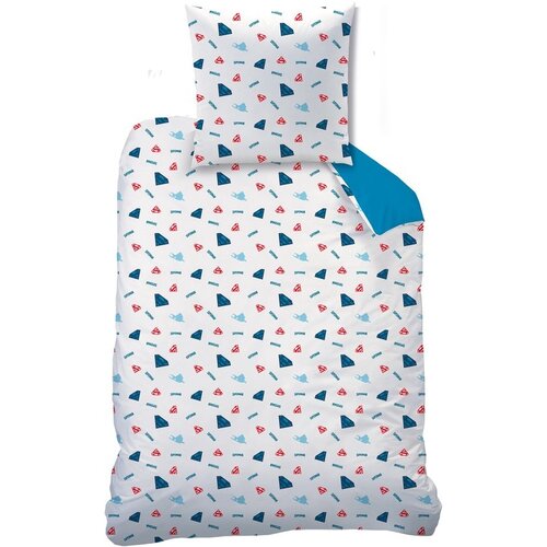 Superman Dekbedovertrek Supera - 140 x 200 + 63 x 63 cm - Katoen