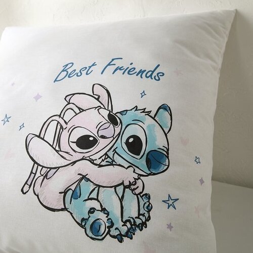 Disney Lilo & Stitch Dekbedovertrek Best Friends - 140 x 200 + 63 x 63 cm - Katoen