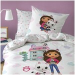 Gabby's poppenhuis Dekbedovertrek Magique World - 140 x 200 + 63 x 63 cm - Katoen