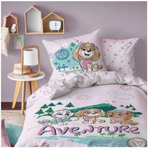 Paw Patrol Dekbedovertrek Voyage - 140 x 200 + 63 x 63 cm - Katoen