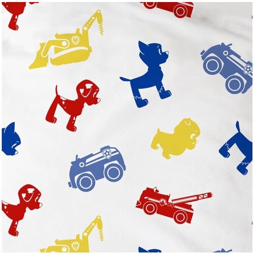 Paw Patrol Dekbedovertrek Patboy - 140 x 200 + 63 x 63 cm - Katoen