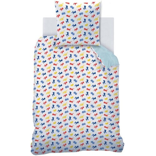 Paw Patrol Dekbedovertrek Patboy - 140 x 200 + 63 x 63 cm - Katoen