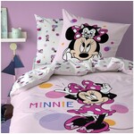 Disney Minnie Mouse Dekbedovertrek Jolie - 140 x 200 + 63 x 63 cm - Katoen