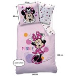 Disney Minnie Mouse Dekbedovertrek Jolie - 140 x 200 + 63 x 63 cm - Katoen